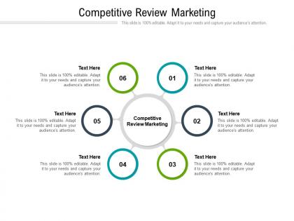 Competitive review marketing ppt powerpoint presentation outline background image cpb