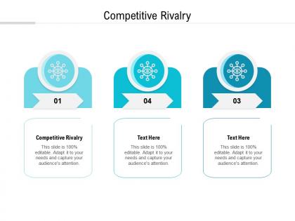 Competitive rivalry ppt powerpoint presentation layouts visual aids cpb