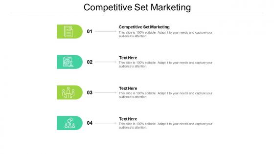 Competitive set marketing ppt powerpoint presentation professional graphic images cpb