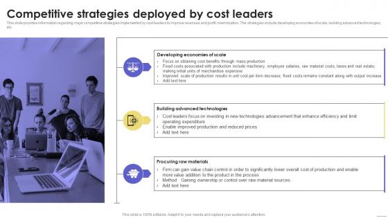 Competitive Strategies Deployed By Leaders Sustainable Multi Strategic Organization Competency