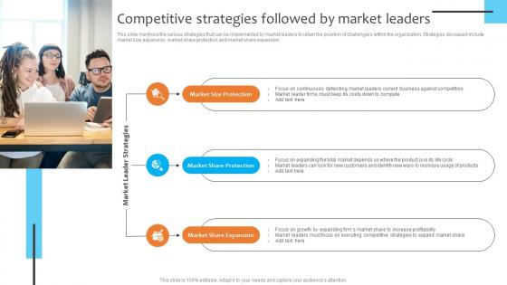 Competitive Strategies Followed By Market Leaders Dominating The Competition Strategy SS V
