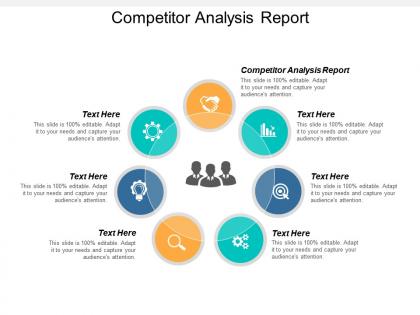 Competitor analysis report ppt powerpoint presentation gallery themes cpb