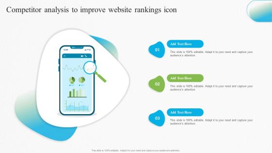 Competitor Analysis To Improve Website Rankings Icon