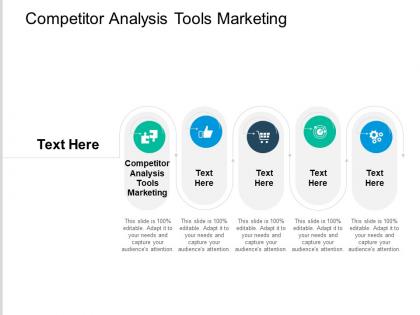 Competitor analysis tools marketing ppt powerpoint presentation professional examples cpb