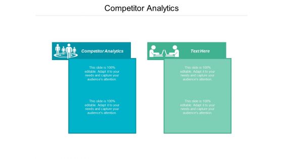 Competitor analytics ppt powerpoint presentation pictures design ideas cpb