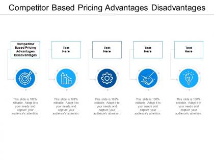Competitor based pricing advantages disadvantages ppt powerpoint presentation inspiration cpb