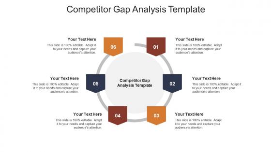Competitor gap analysis template ppt powerpoint presentation styles templates cpb