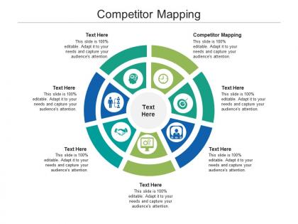 Competitor mapping ppt powerpoint presentation slides display cpb