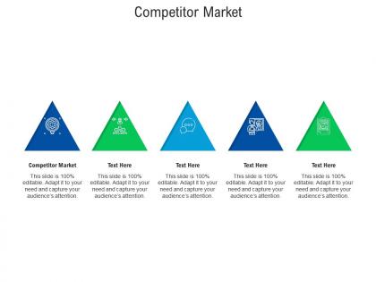 Competitor market ppt powerpoint presentation infographic template styles cpb