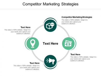 Competitor marketing strategies ppt powerpoint presentation file good cpb