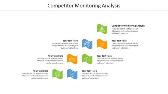 Competitor monitoring analysis ppt powerpoint presentation styles guide cpb