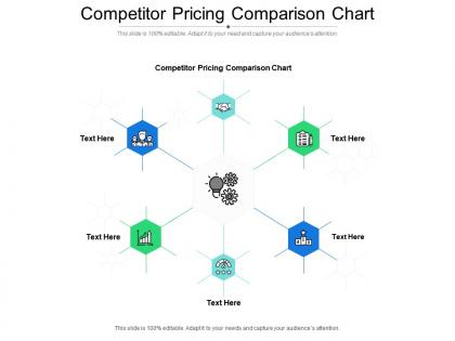 Competitor pricing comparison chart ppt powerpoint presentation gallery example cpb
