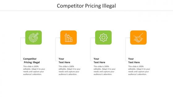 Competitor pricing illegal ppt powerpoint presentation ideas background images cpb