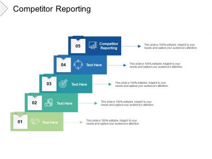 Competitor reporting ppt powerpoint presentation outline design ideas cpb