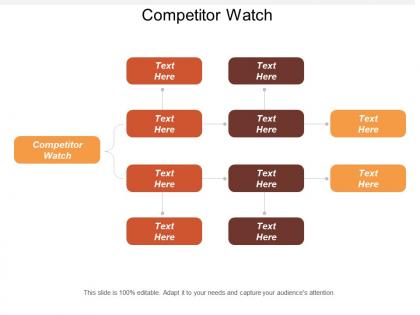 Competitor watch ppt powerpoint presentation file summary cpb