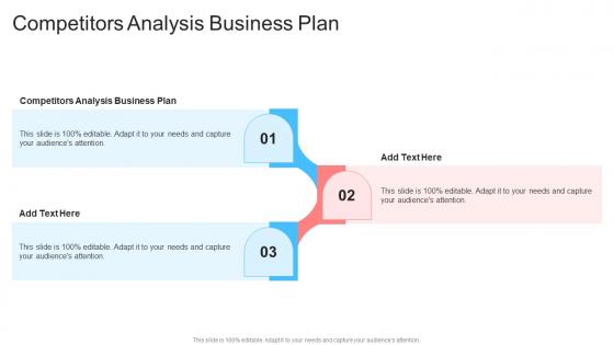 Competitors Analysis Business Plan In Powerpoint And Google Slides Cpb