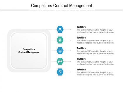 Competitors contract management ppt powerpoint presentation summary themes cpb