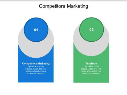 Competitors marketing ppt powerpoint presentation icon cpb