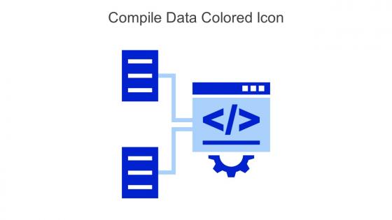 Compile Data Colored Icon In Powerpoint Pptx Png And Editable Eps Format