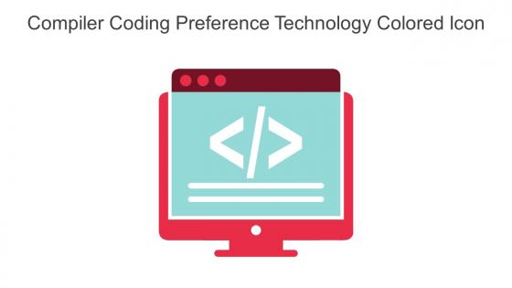 Compiler Coding Preference Technology Colored Icon In Powerpoint Pptx Png And Editable Eps Format