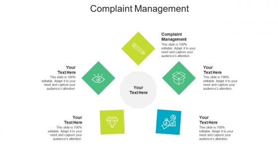 Complaint management ppt powerpoint presentation infographic template elements cpb