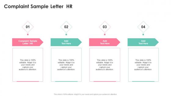 Complaint Sample Letter HR In Powerpoint And Google Slides Cpb