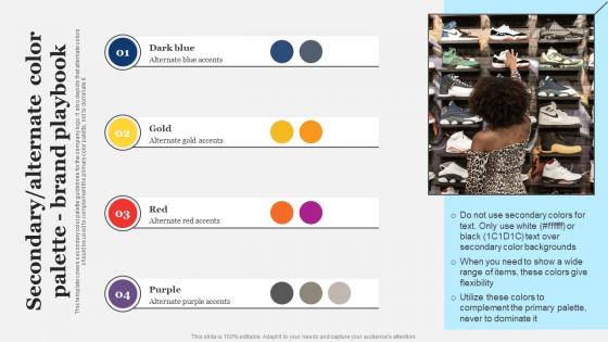 Complete Brand Marketing Playbook Secondary Alternate Color Palette Brand Playbook