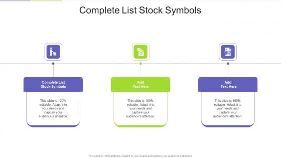 Complete List Stock Symbols In Powerpoint And Google Slides Cpb