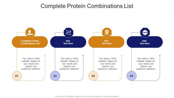 Complete Protein Combinations List In Powerpoint And Google Slides Cpb