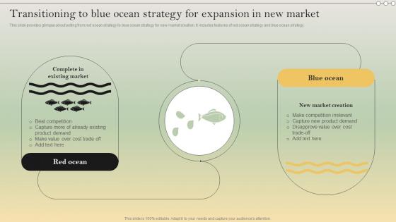 Complete Strategic Analysis Transitioning To Blue Ocean Strategy For Expansion Strategy SS V