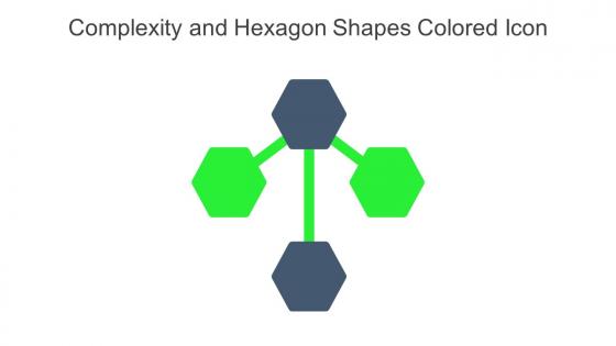Complexity And Hexagon Shapes Colored Icon In Powerpoint Pptx Png And Editable Eps Format