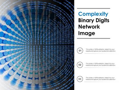 Complexity binary digits network image