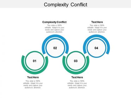 Complexity conflict ppt powerpoint presentation portfolio show cpb