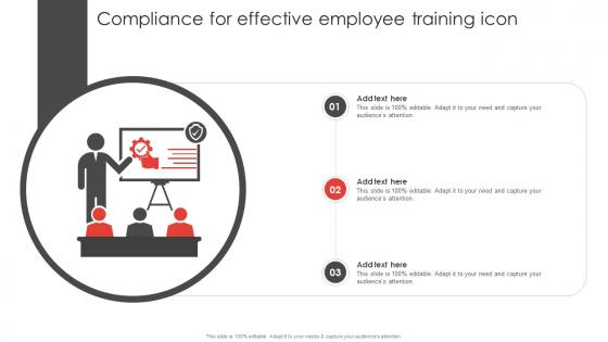 Compliance For Effective Employee Training Icon