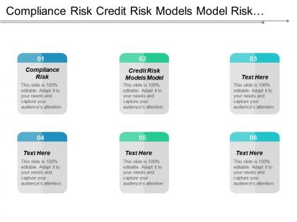 Compliance risk credit risk models model risk management cpb
