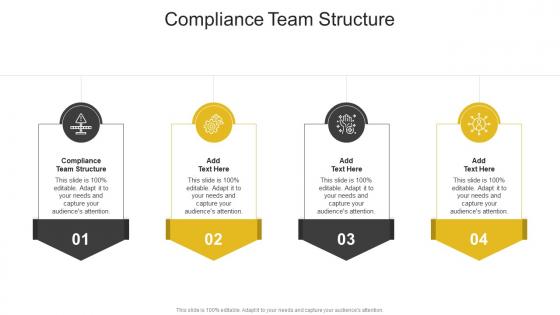 Compliance Team Structure In Powerpoint And Google Slides Cpb