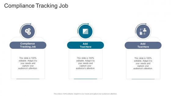 Compliance Tracking Job In Powerpoint And Google Slides Cpb