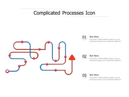 Complicated processes icon