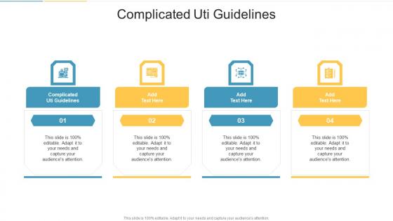 Complicated UTI Guidelines In Powerpoint And Google Slides Cpb