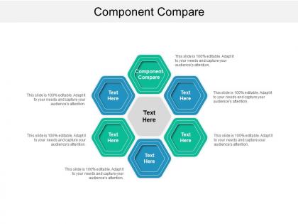 Component compare ppt powerpoint presentation inspiration show cpb