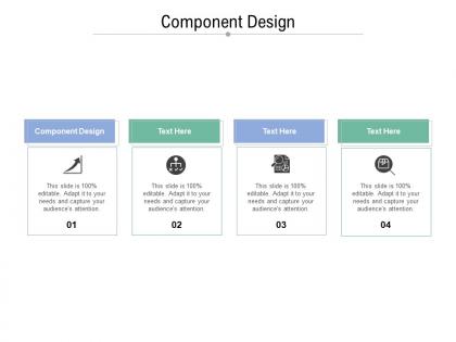 Component design ppt powerpoint presentation infographics good cpb