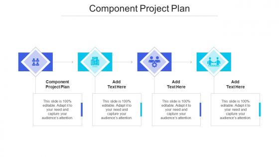 Component Project Plan Ppt Powerpoint Presentation Summary Infographic Cpb