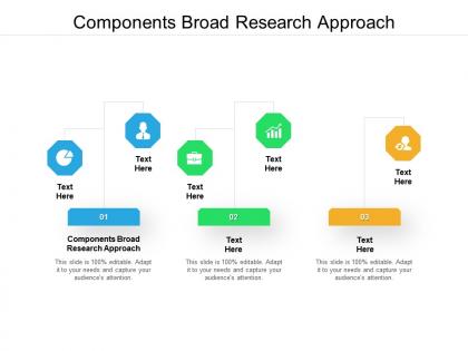 Components broad research approach ppt powerpoint presentation slides backgrounds cpb