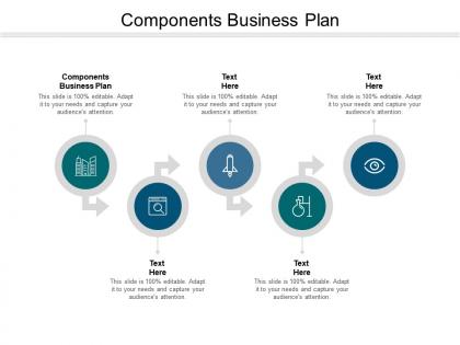 Components business plan ppt powerpoint presentation professional influencers cpb