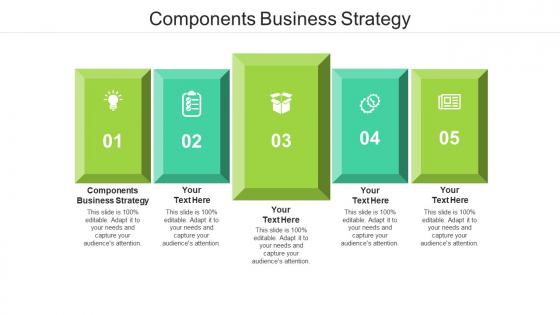 Components business strategy ppt powerpoint presentation ideas introduction cpb