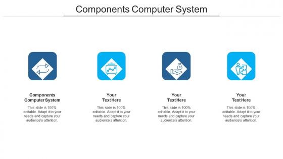 Components Computer System PowerPoint Presentation and Slides PPT ...