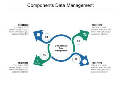 Components data management ppt powerpoint presentation show model cpb