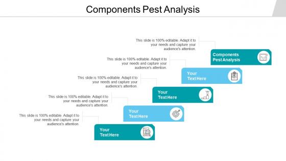 Components pest analysis ppt powerpoint presentation show example file cpb