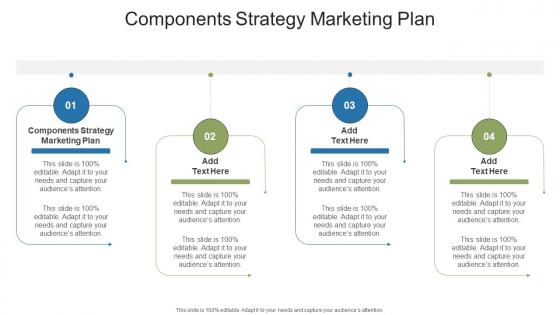 Components Strategy Marketing Plan In Powerpoint And Google Slides Cpb