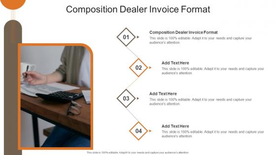Composition Dealer Invoice Format In Powerpoint And Google Slides Cpb